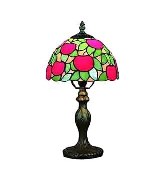 Amazon | FBOSS Tiffanylamp 8インチ 赤いリンゴの素朴な